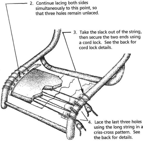 seat lacing