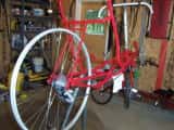 Ben Fox vintage frame with new red paint