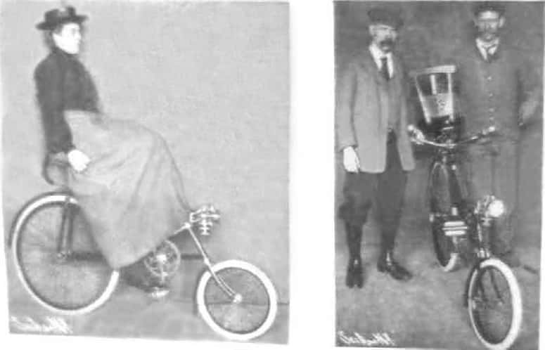 1905 recumbent bicycles